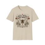 T-Shirt — Small Wings Big Impact Bee Graphic Tee