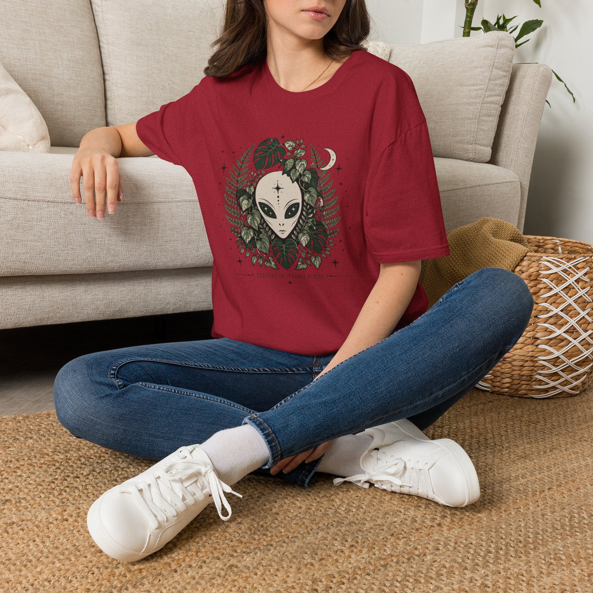 Alien Thriving in Strange Places 2 T-Shirt