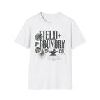Field + Foundry Co. Vintage Logo T-Shirt Botanical Graphic Tee