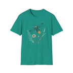 Bee Sketch Floral Honeybee T-Shirt