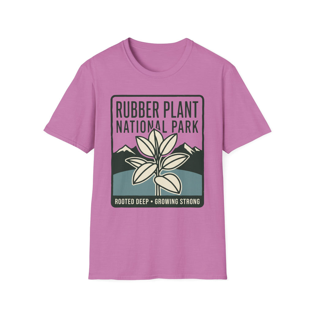 Rubber Plant National Park T-Shirt — Botanical Plant Lover Graphic Tee