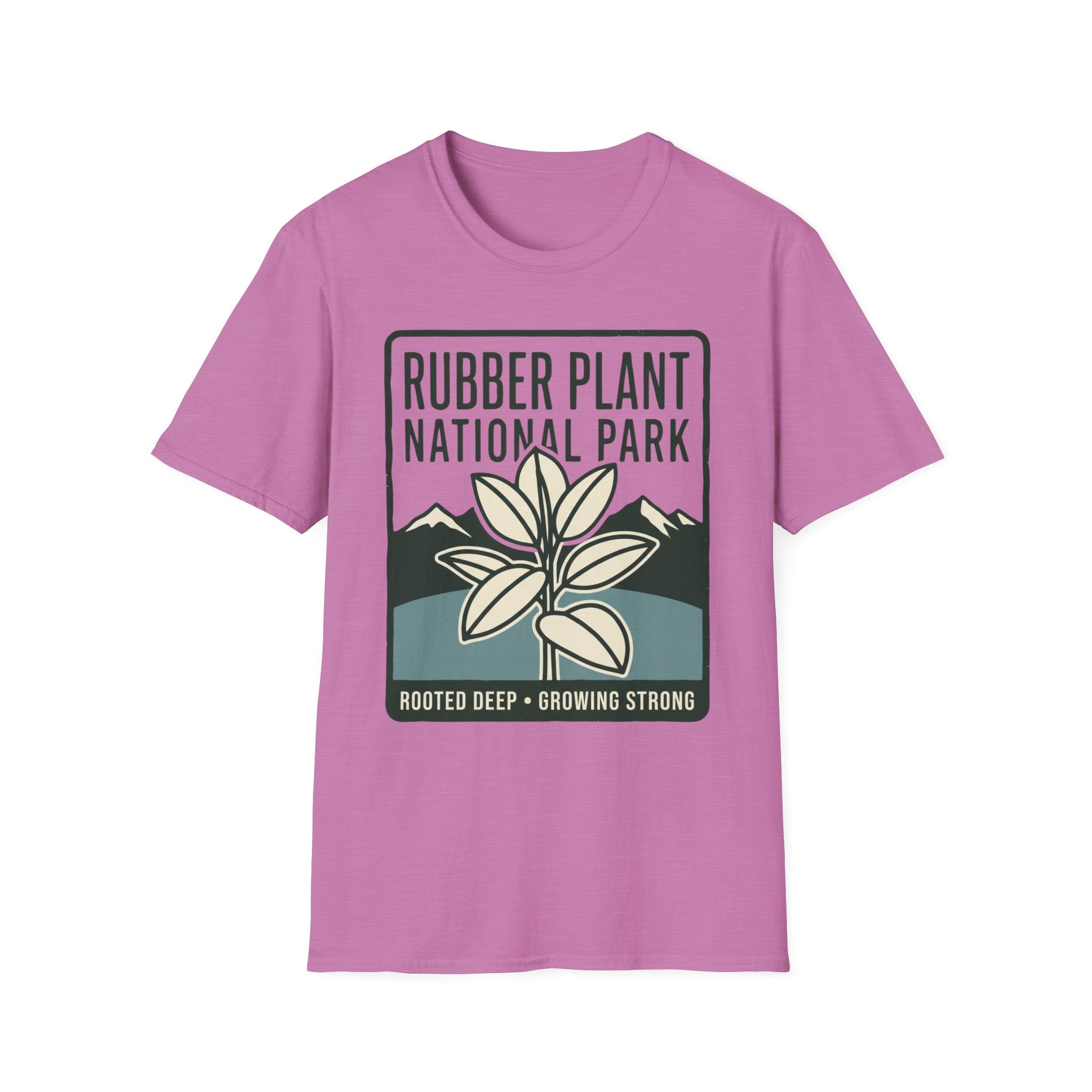 Rubber Plant National Park T-Shirt — Botanical Plant Lover Graphic Tee