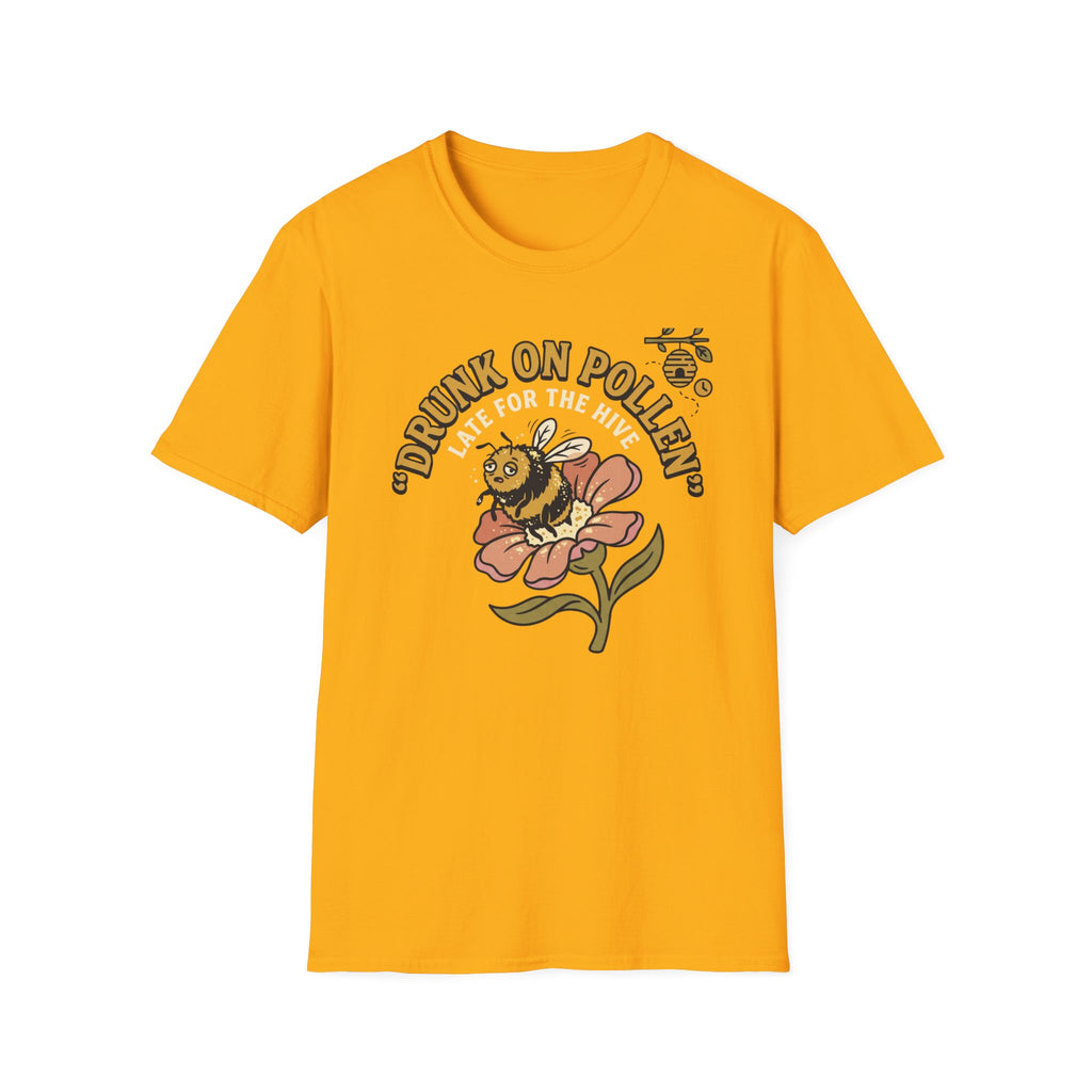 Drunk on Pollen Late for the Hive T-Shirt