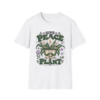 Give Peace a Plant Graphic T-Shirt