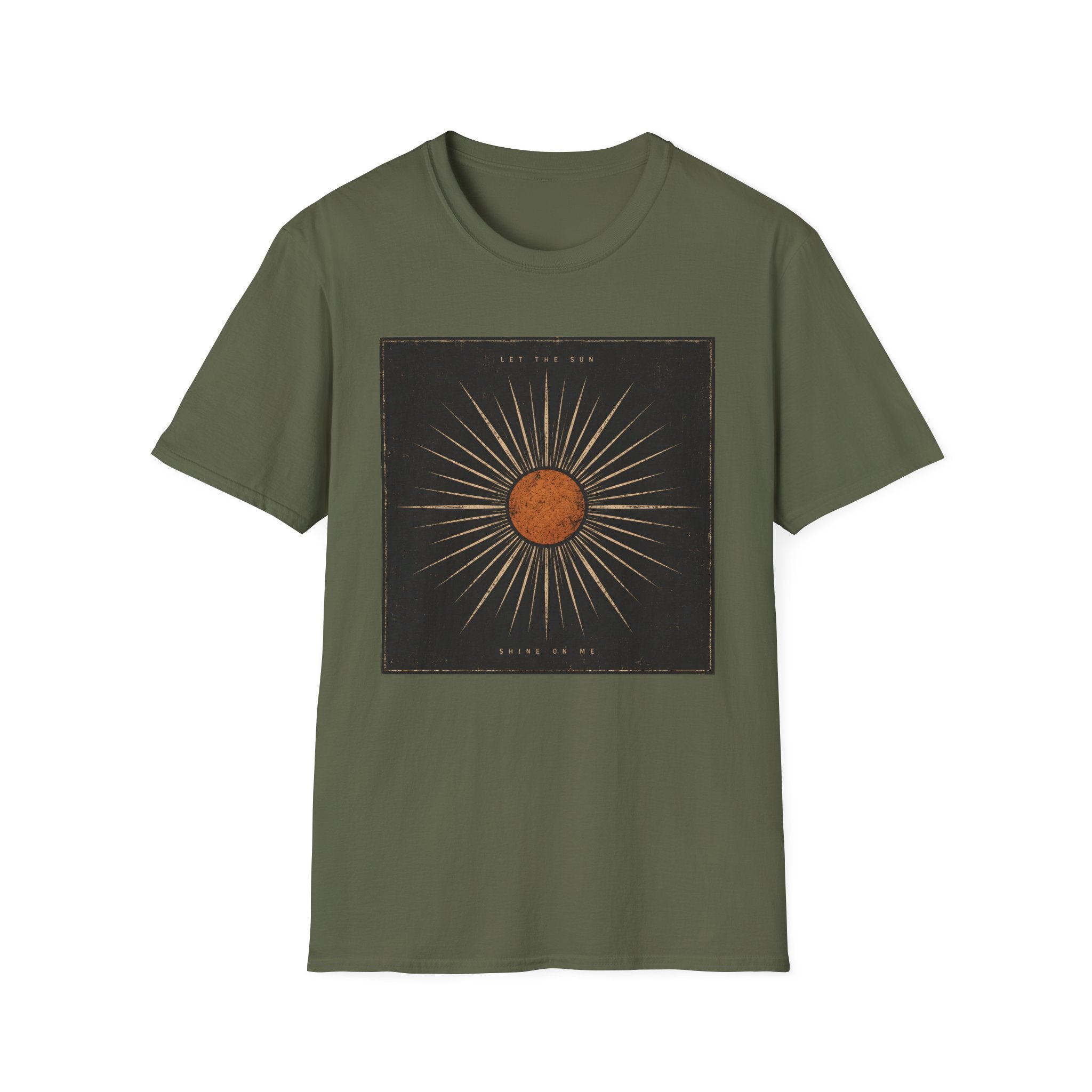 Solar Eclipse Graphic T‑Shirt Vintage Sunburst 'Love Your Wild' Tee