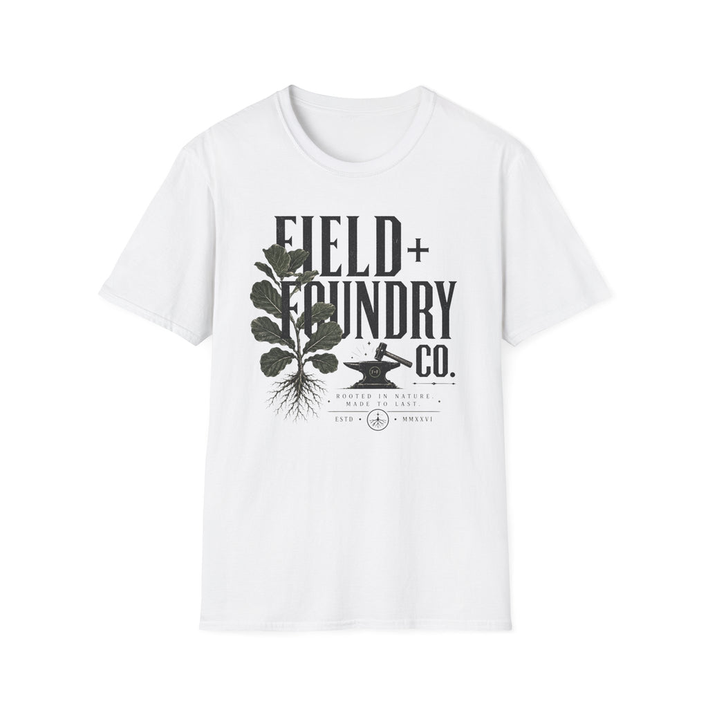 Field + Foundry Co. Botanical Graphic Logo T‑Shirt