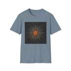 Solar Eclipse Graphic T‑Shirt Vintage Sunburst 'Love Your Wild' Tee