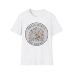 T-Shirt — "Small Wings Big Impact" Floral Graphic Tee