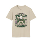 Give Peace a Plant Graphic T-Shirt