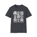 Send Plants T-Shirt Botanical Grid Plant Lover Tee