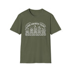 T-Shirt "Grow Somewhere Strange" Botanical Moon Garden Tee