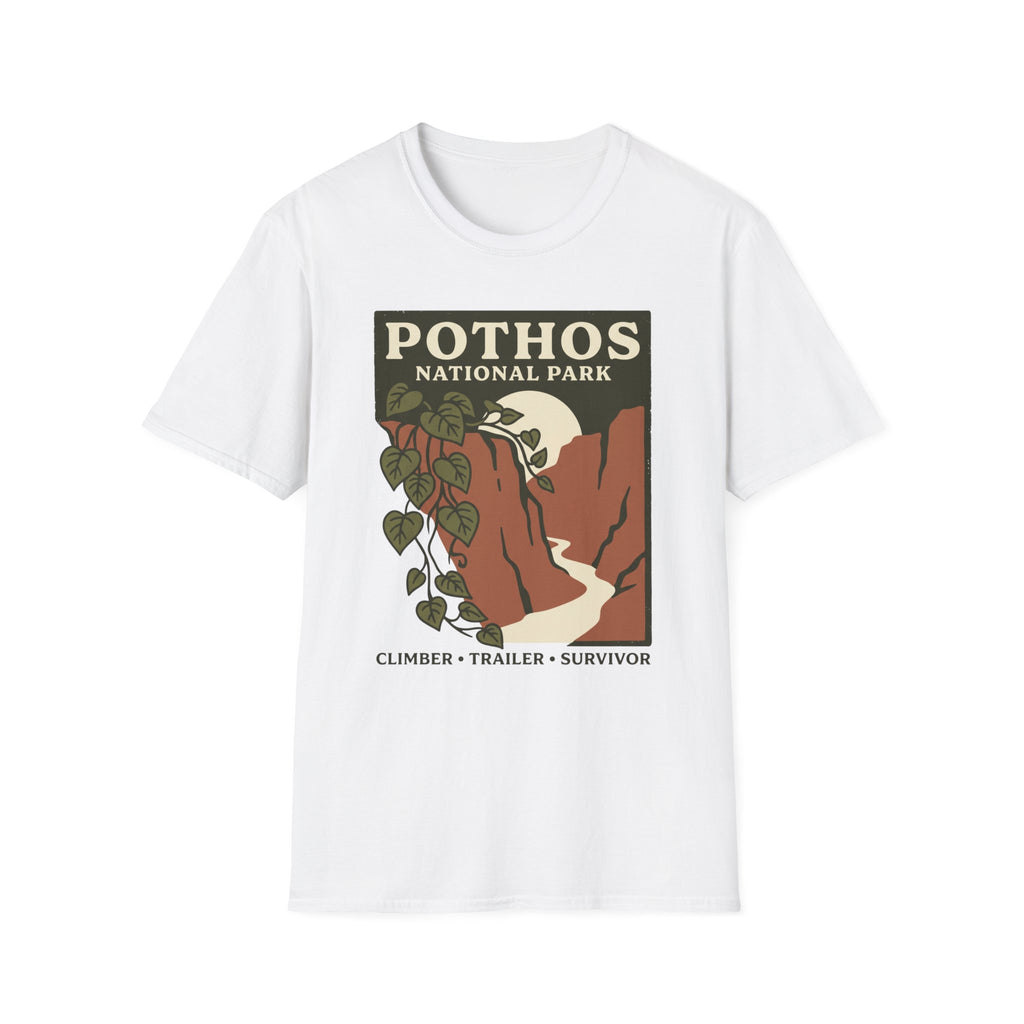 Pothos National Park T-Shirt 2 — Vintage Plant Lover Tee