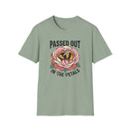 T-Shirt — "Passed Out in the Petals" Bee Floral Graphic Tee