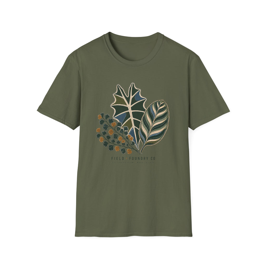 Green Foliage Graphic Tee
