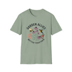 Garden Allies T-Shirt — "Garden Allies: Better Together" Floral Pollinator Tee