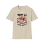 T-Shirt — "Passed Out in the Petals" Bee Floral Graphic Tee