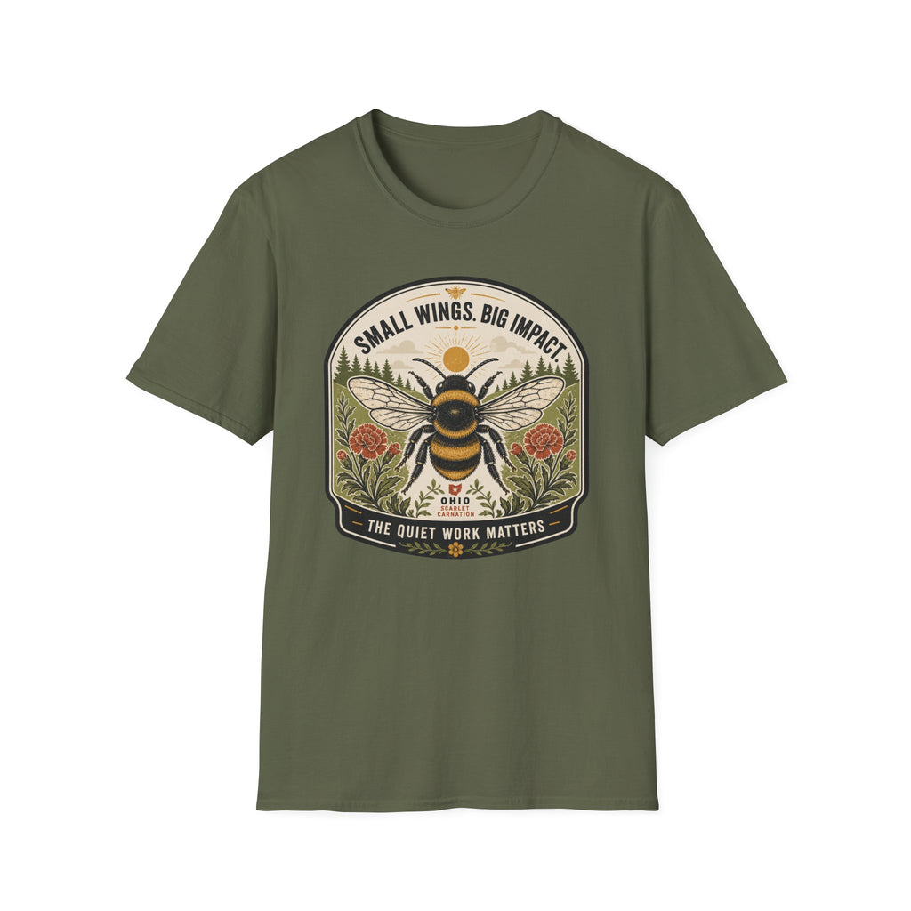 "Small Wings, Big Impact" Vintage Nature T-Shirt