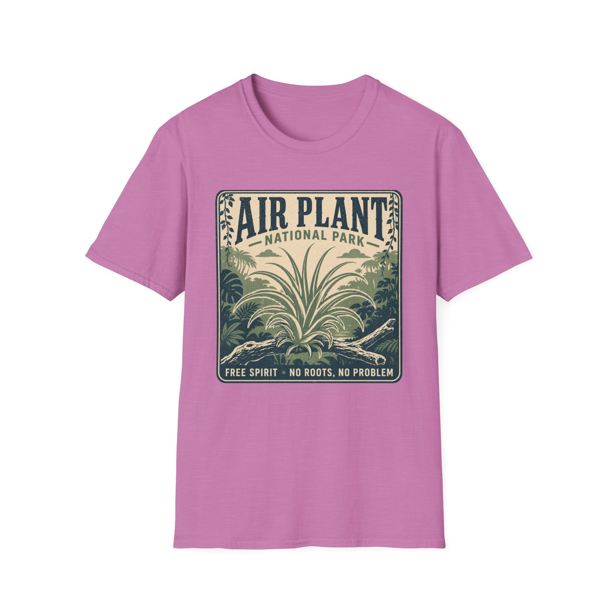 Air Plant T‑Shirt 'Air Plant National Park' Vintage Botanical Tee