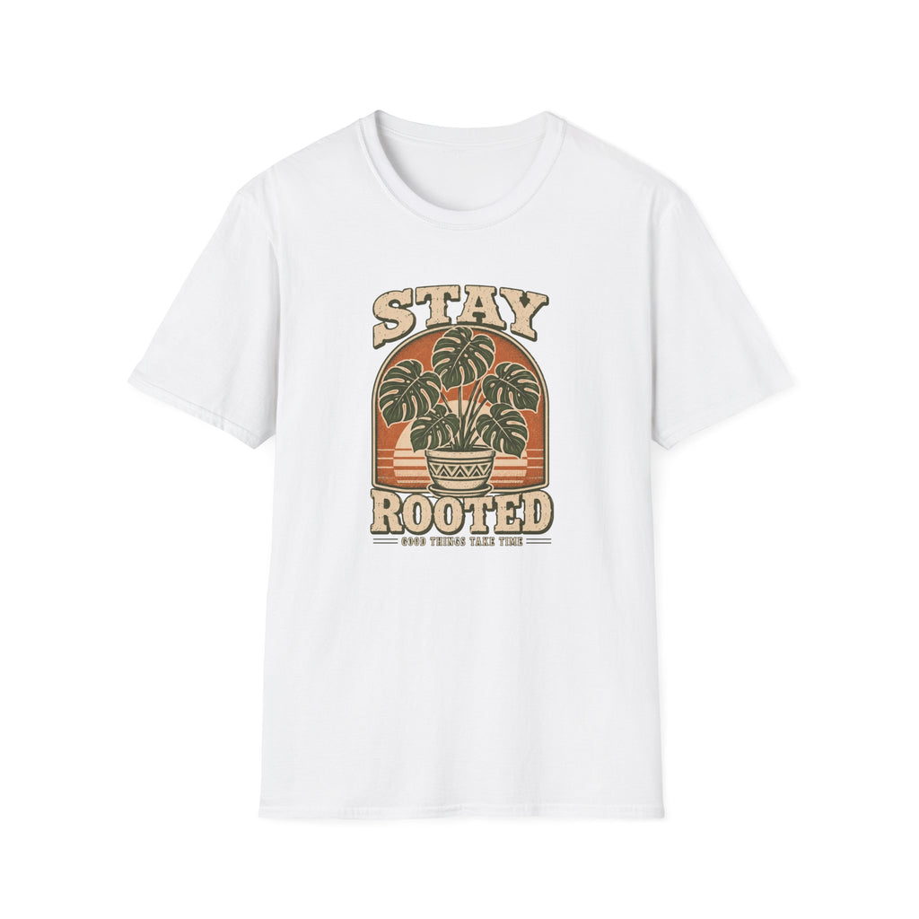 Stay Rooted Vintage Monstera T-Shirt