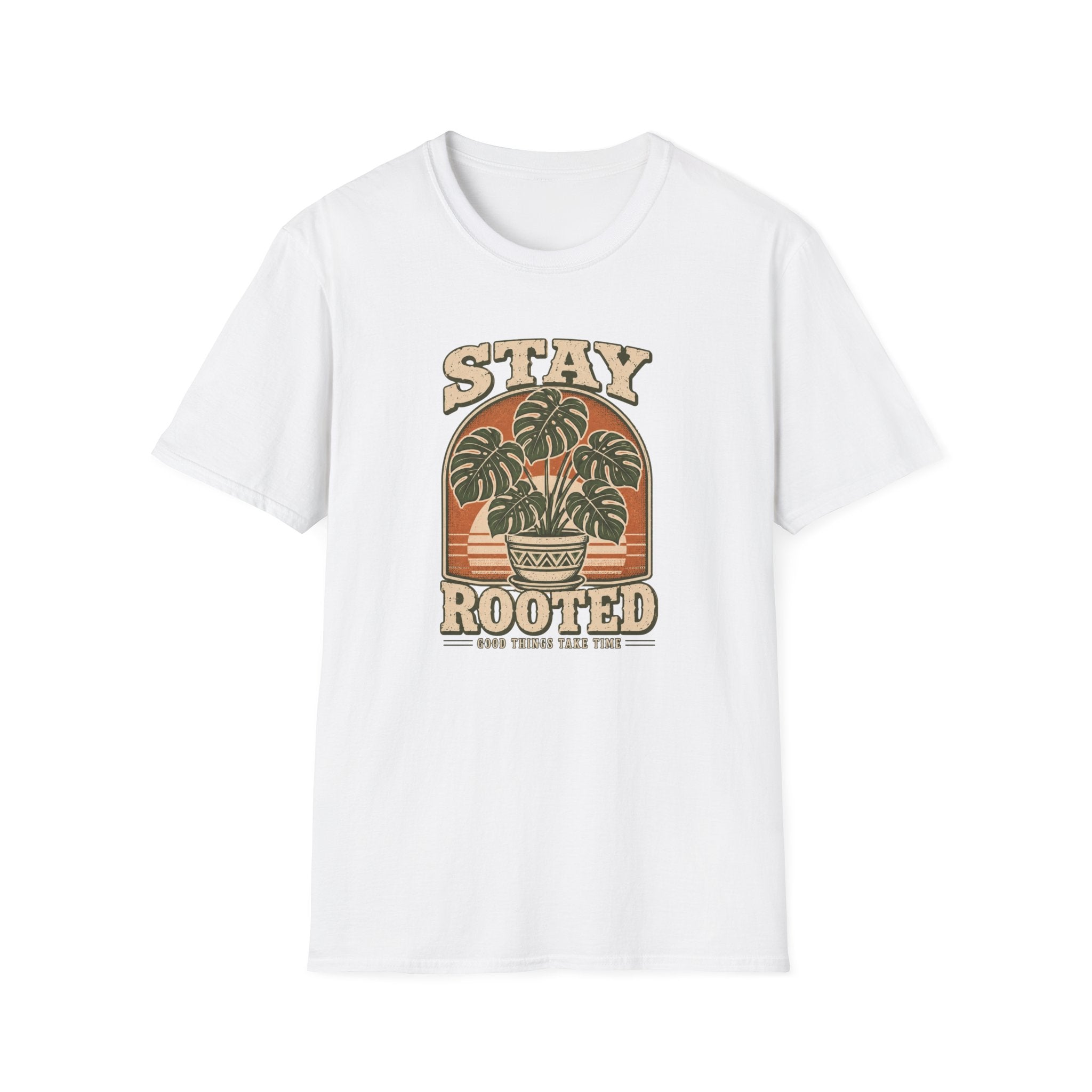 Stay Rooted Vintage Monstera T-Shirt