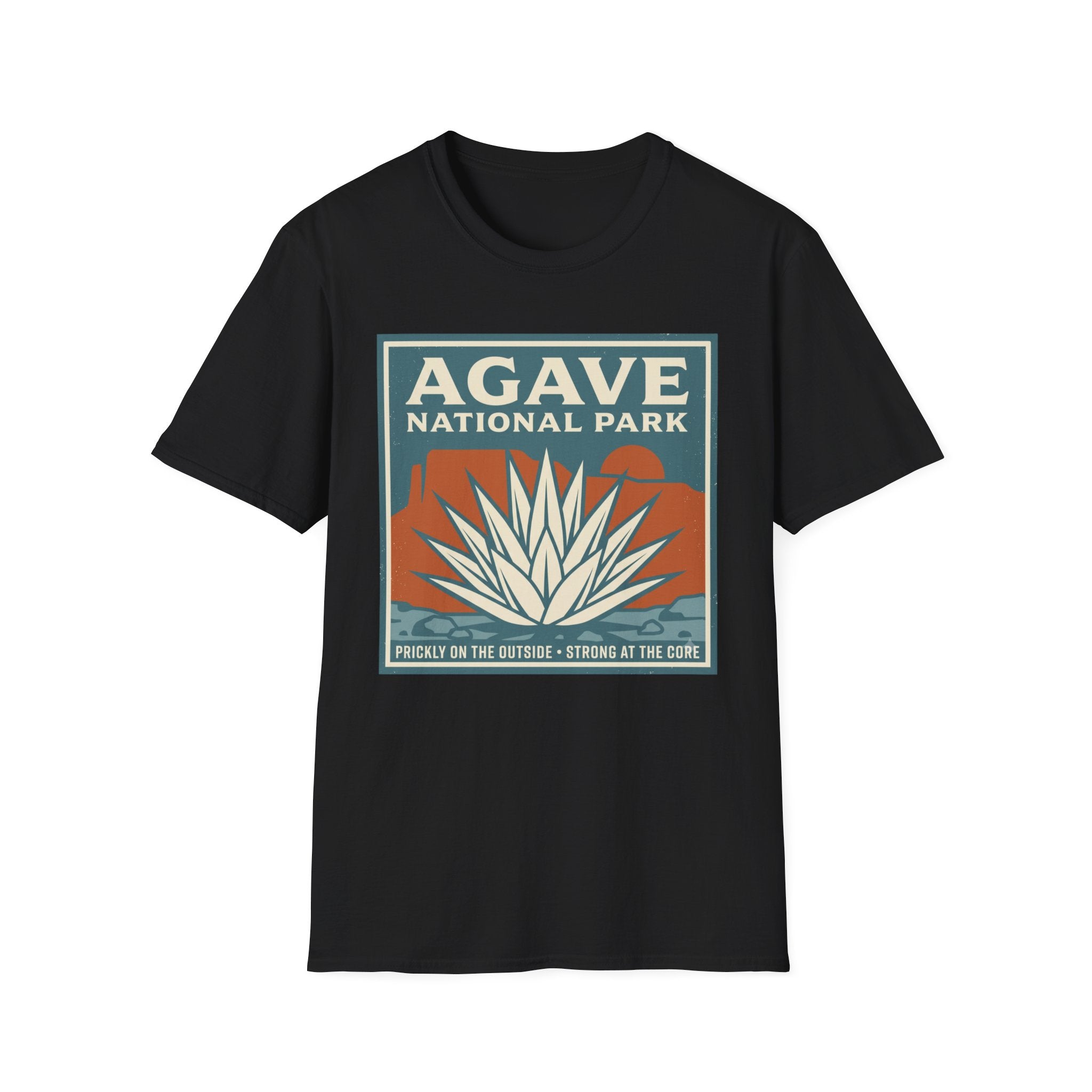 Agave National Park T-Shirt Vintage Desert Travel Tee