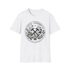 Field + Foundry Co. Floral Hammer T-Shirt Vintage Botanical Workwear