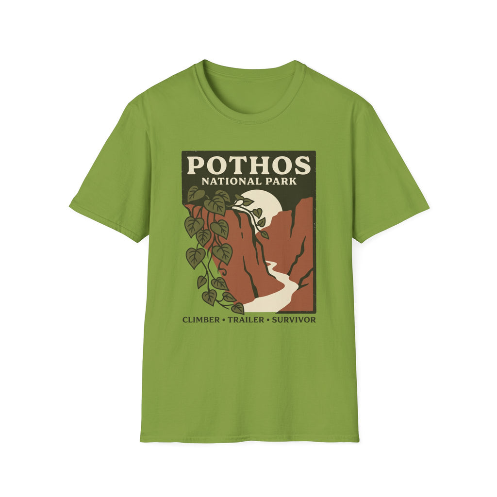 Pothos National Park T-Shirt 2 — Vintage Plant Lover Tee