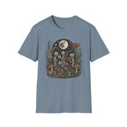 Alien Garden Moon Tee — Floral Extraterrestrial Graphic T-Shirt