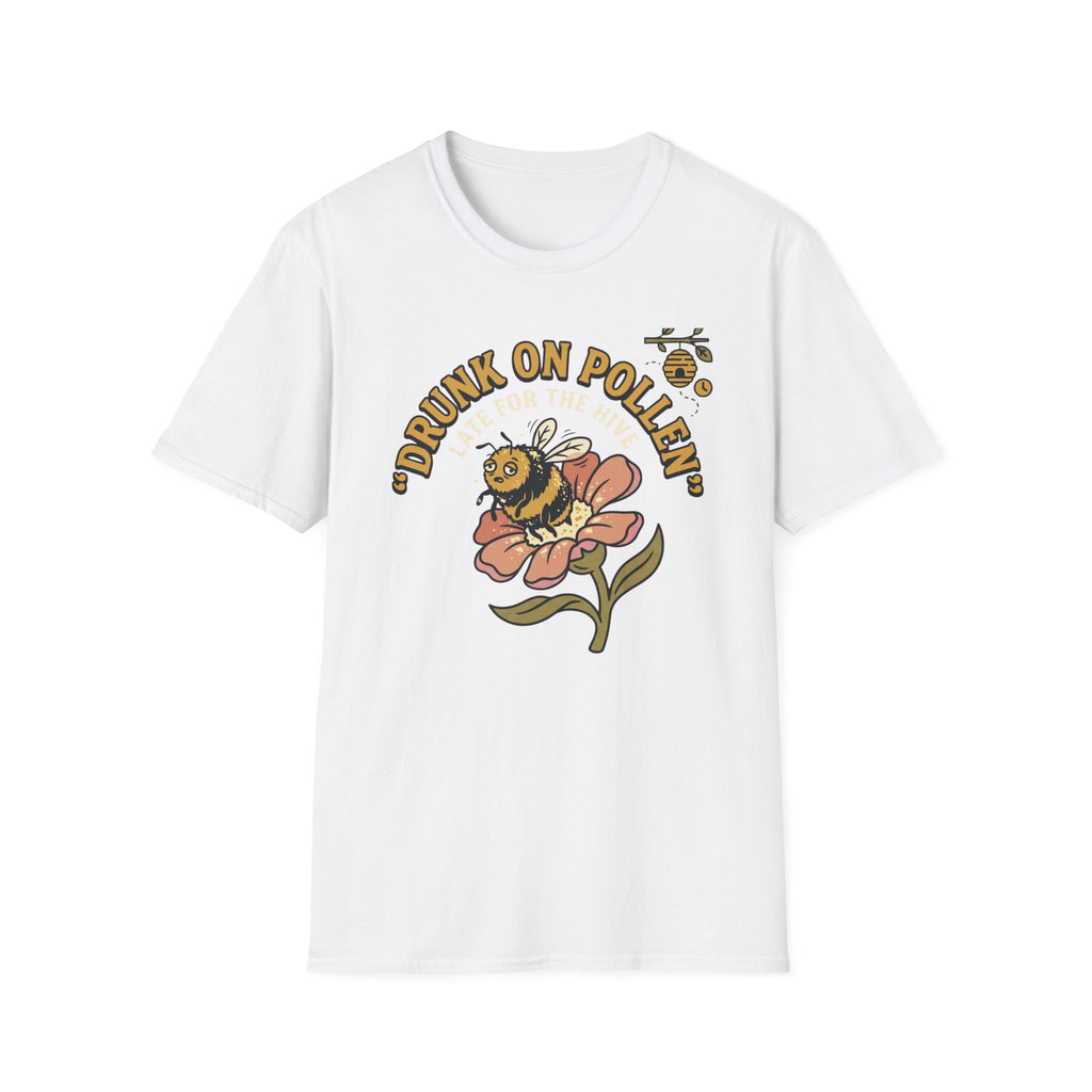 Drunk on Pollen Late for the Hive T-Shirt