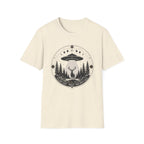 UFO Deer T-Shirt Cosmic Forest Abduction Graphic Tee