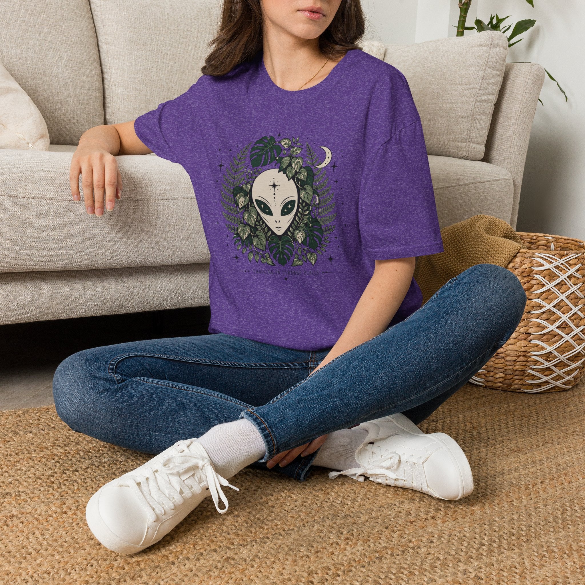 Alien Thriving in Strange Places 2 T-Shirt