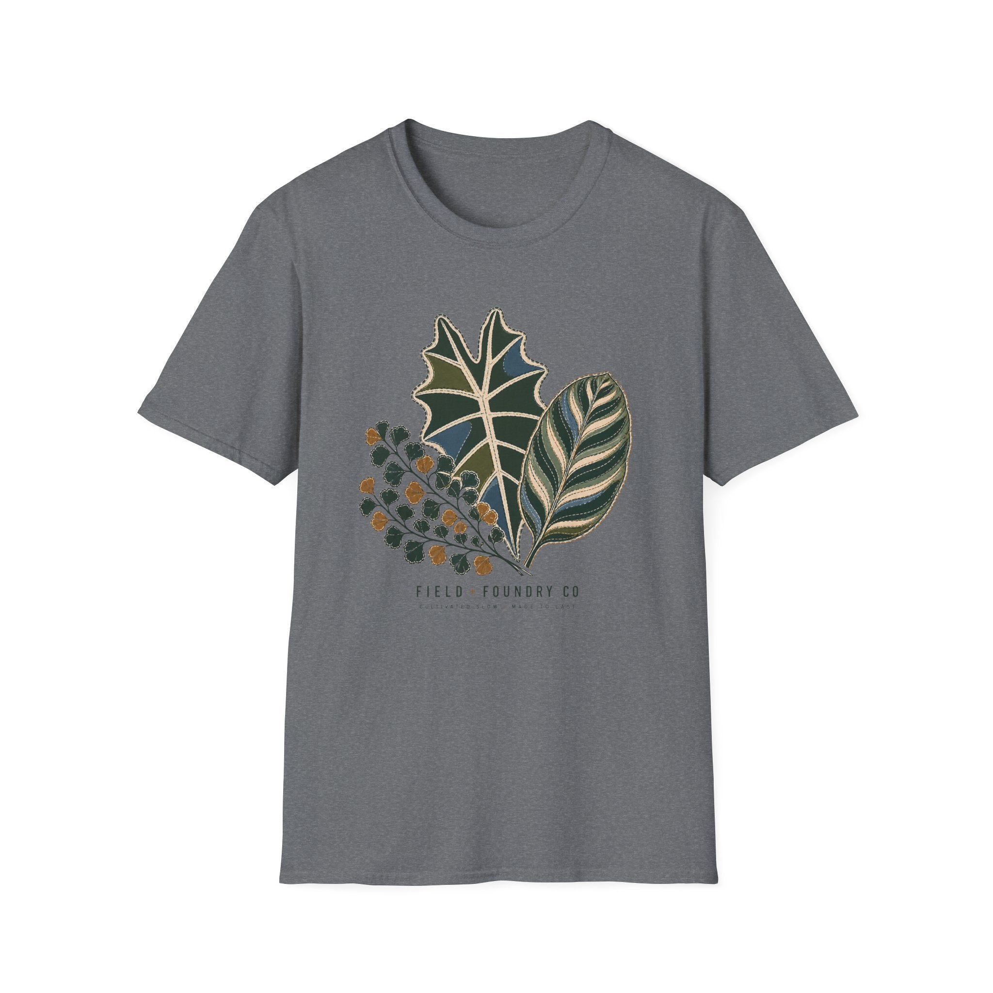 Green Foliage Graphic Tee