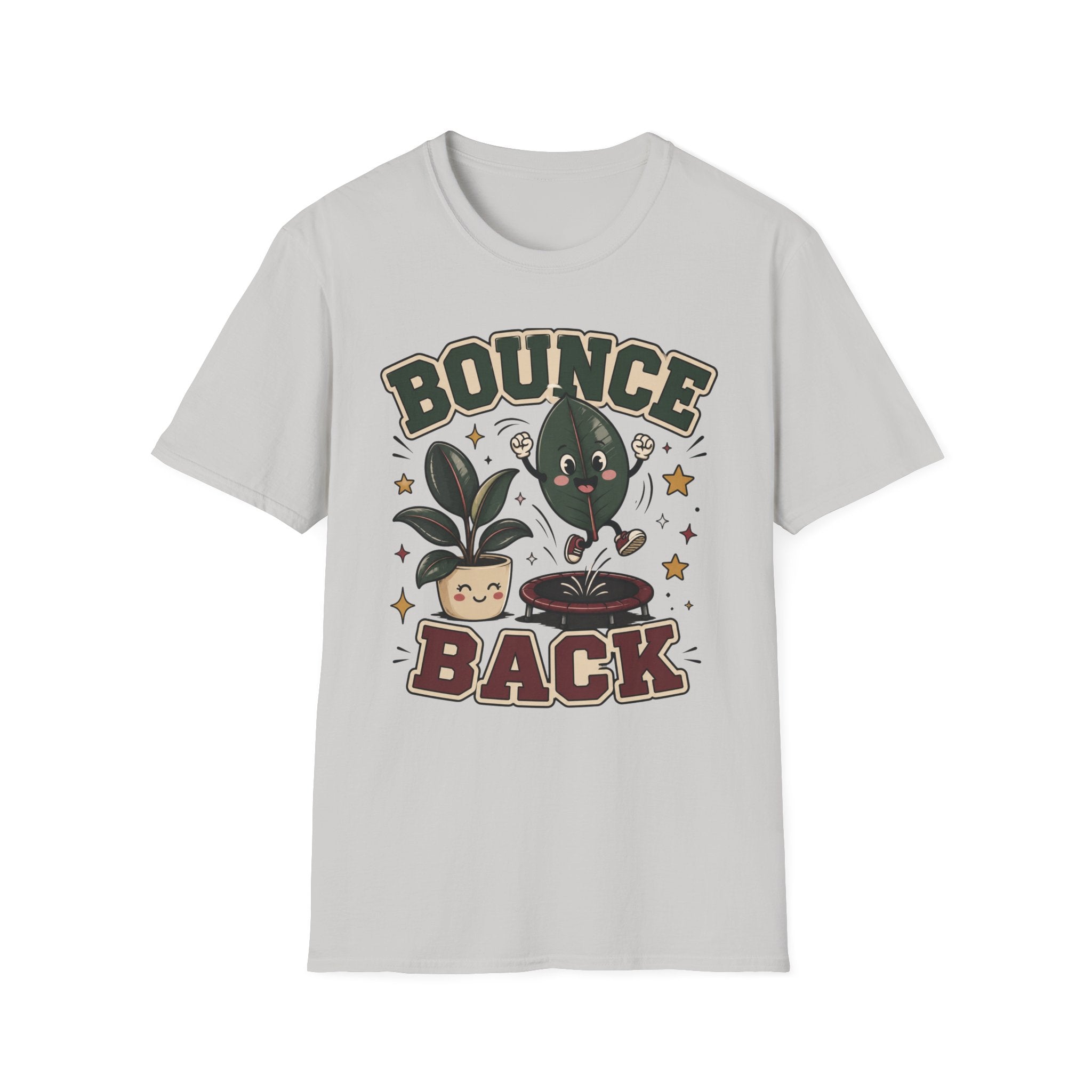 Bounce Back Rubber Plant Graphic T-Shirt