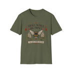 T-Shirt — Small Wings Big Impact Bee Graphic Tee
