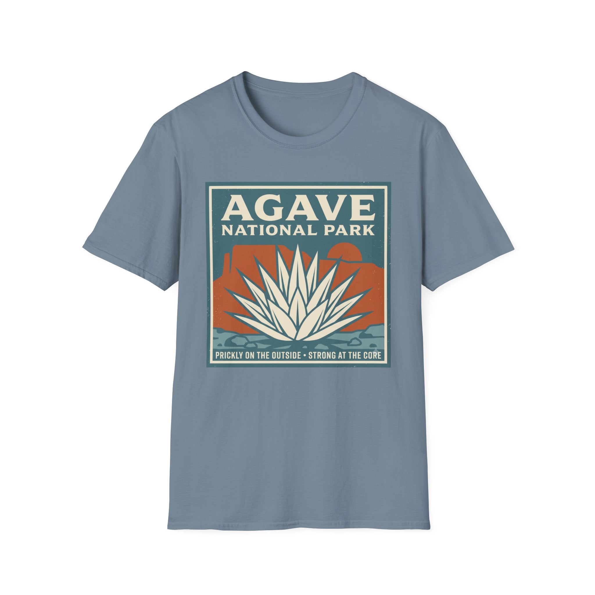 Agave National Park T-Shirt Vintage Desert Travel Tee