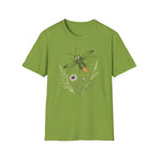 Bee Sketch Floral Honeybee T-Shirt