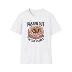 T-Shirt — "Passed Out in the Petals" Bee Floral Graphic Tee