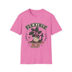 Flexible AF Rubber Plant Graphic T-Shirt