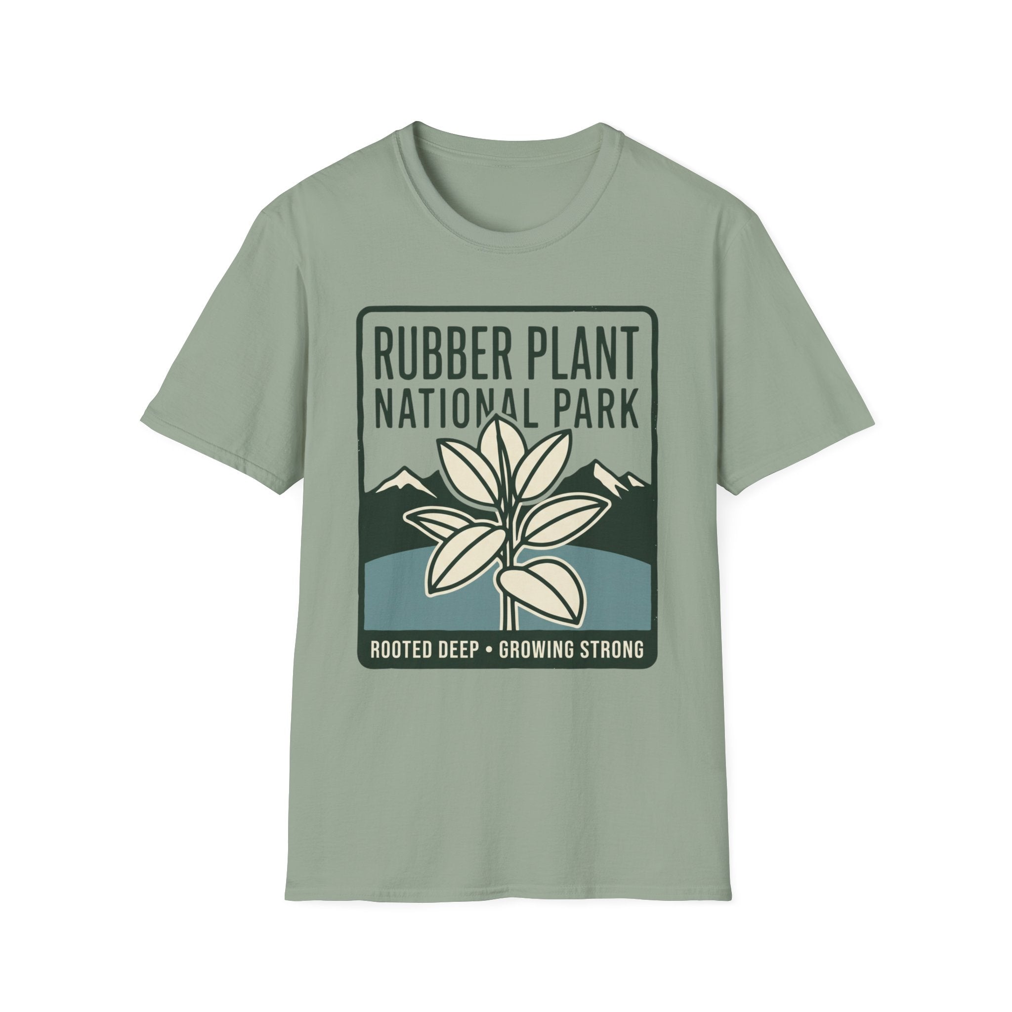 Rubber Plant National Park T-Shirt — Botanical Plant Lover Graphic Tee