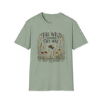 The Wild Knows The Way T-Shirt — Nature Bee Floral Adventure Tee