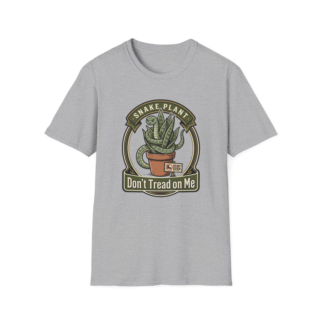 Snake Plant “Don’t Tread on Me” Graphic T-Shirt