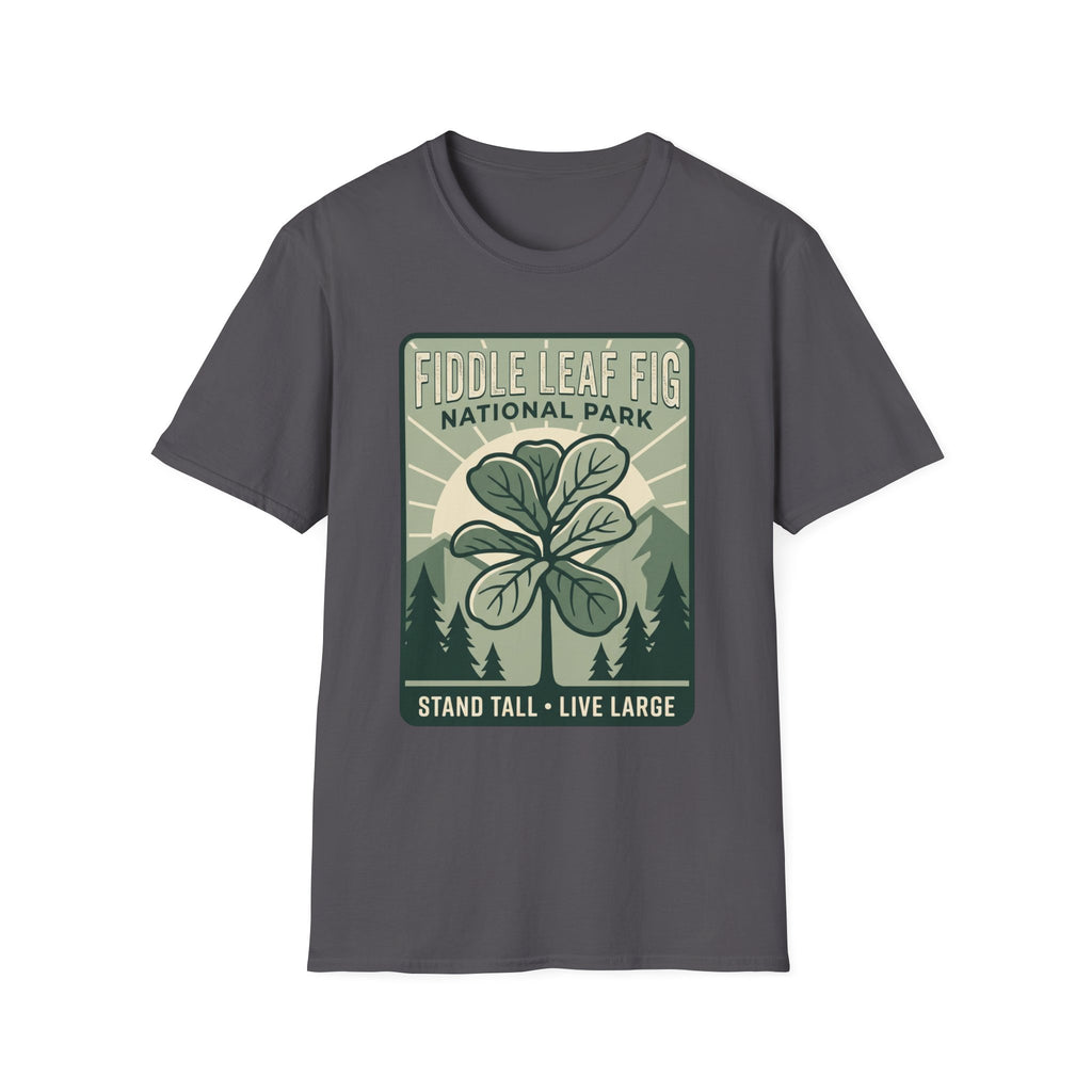 Fiddle Leaf Fig National Park T‑Shirt — Plant Lover Vintage Poster Tee