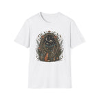Mystic Forest Night T-Shirt — Moon, Stars & Fox Graphic Tee