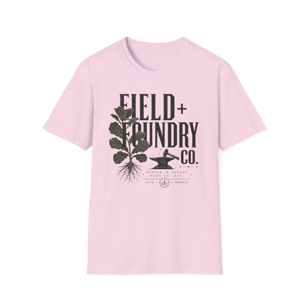 Field + Foundry Co. Botanical Graphic Logo T‑Shirt