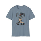 Still Growing Wild T-Shirt — Botanical Head Illustration Motivational Tee