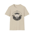 UFO Deer T-Shirt Cosmic Forest Abduction Graphic Tee