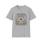 The Wild Knows The Way T-Shirt — Nature Bee Floral Adventure Tee