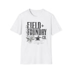 Field + Foundry T-Shirt — Vintage Botanical Logo Tee