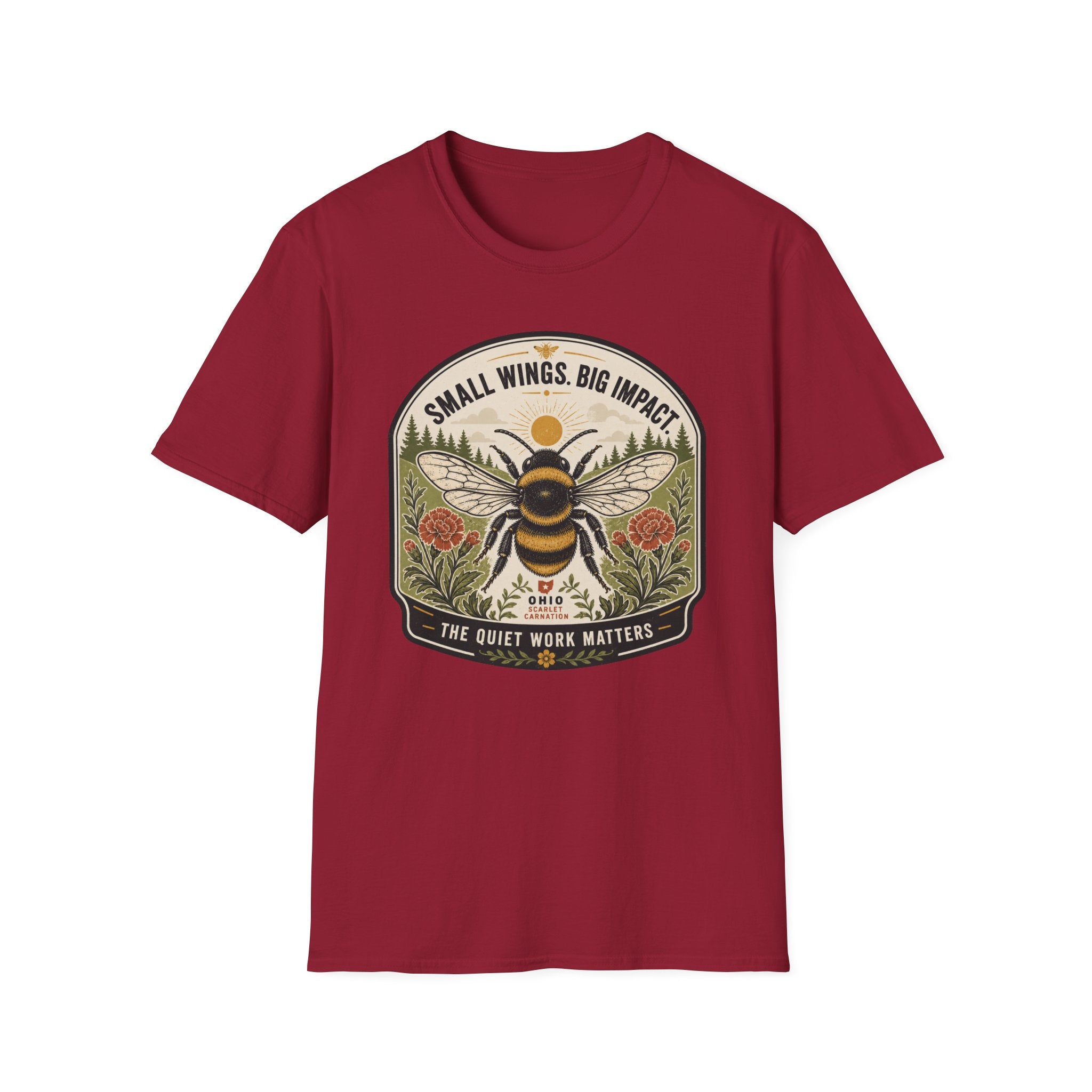 "Small Wings, Big Impact" Vintage Nature T-Shirt