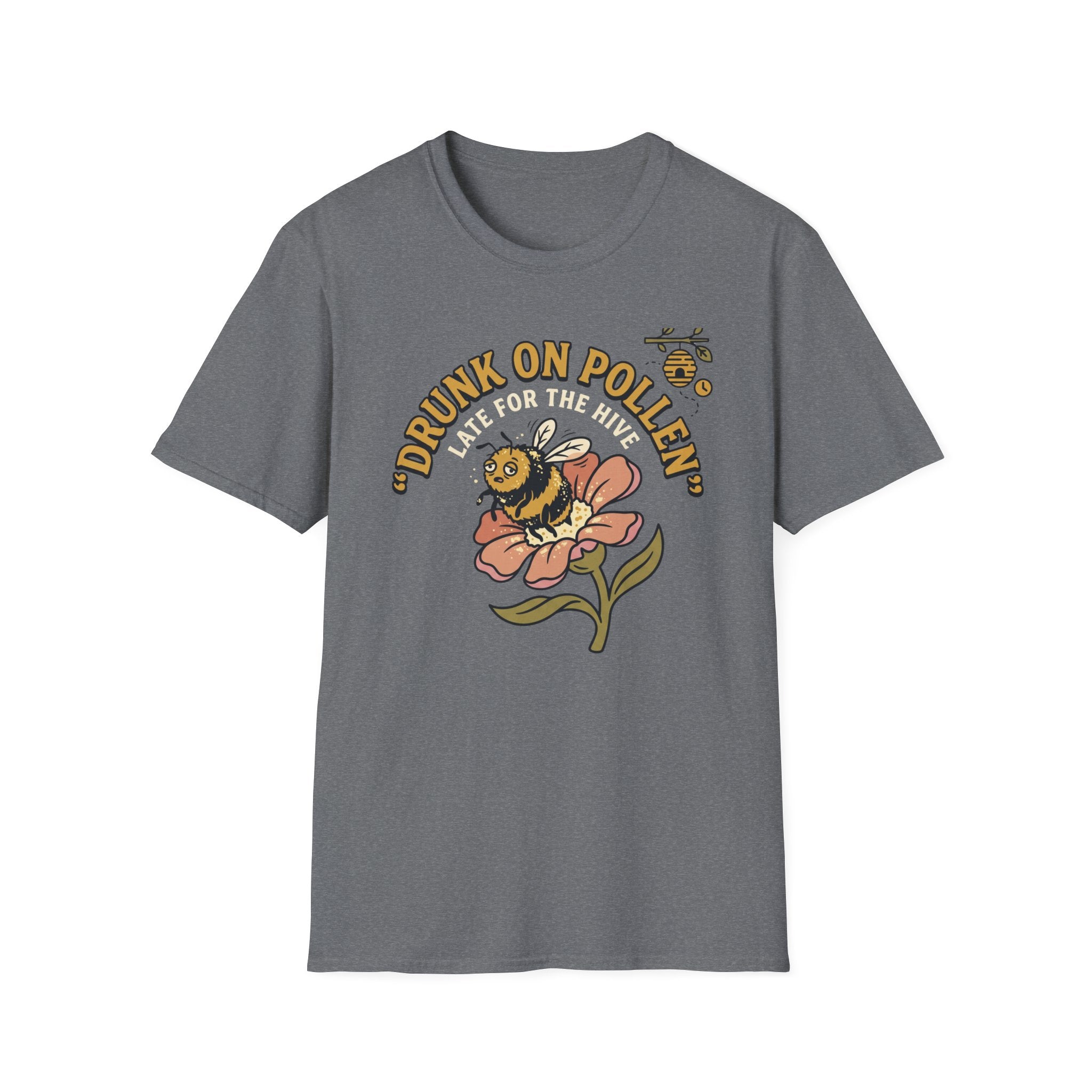 Drunk on Pollen Late for the Hive T-Shirt